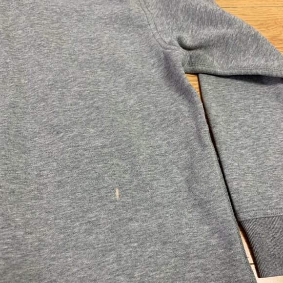 Gap Kids Grey Blue XL Hoodie Hooded Sweater Sweatshirt Long Sleeve - Picture 6 of 6